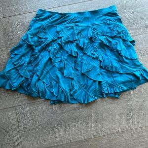 INC Ruffled Pull On Skirt